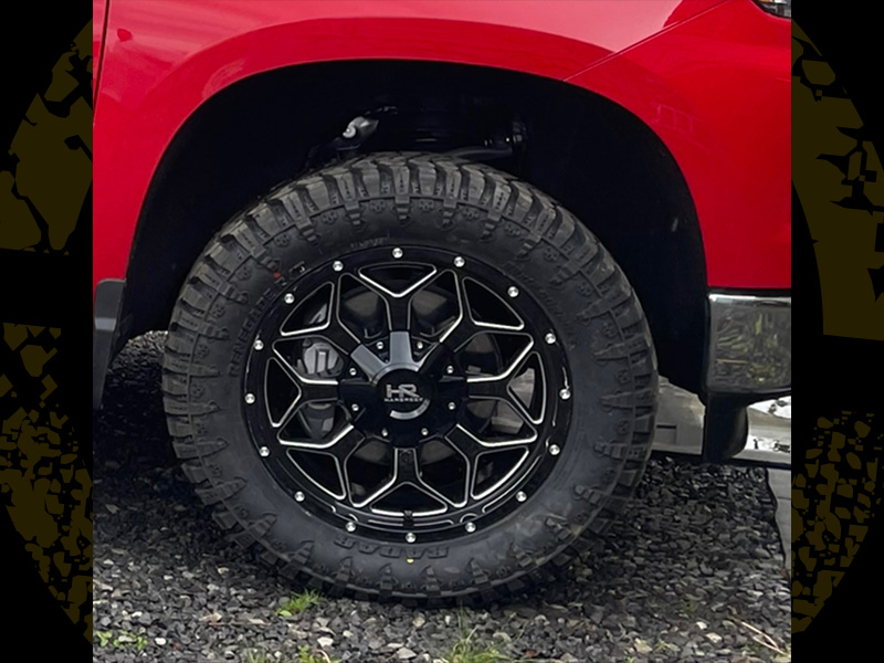 2024 Chevy Silverado Lt Hardrock H712 20x9 Radar Renegade 33x12 50r20 2024 Chevy Silverado Lt Hardrock H712 20x9 Radar Renegade 33x12 50r20