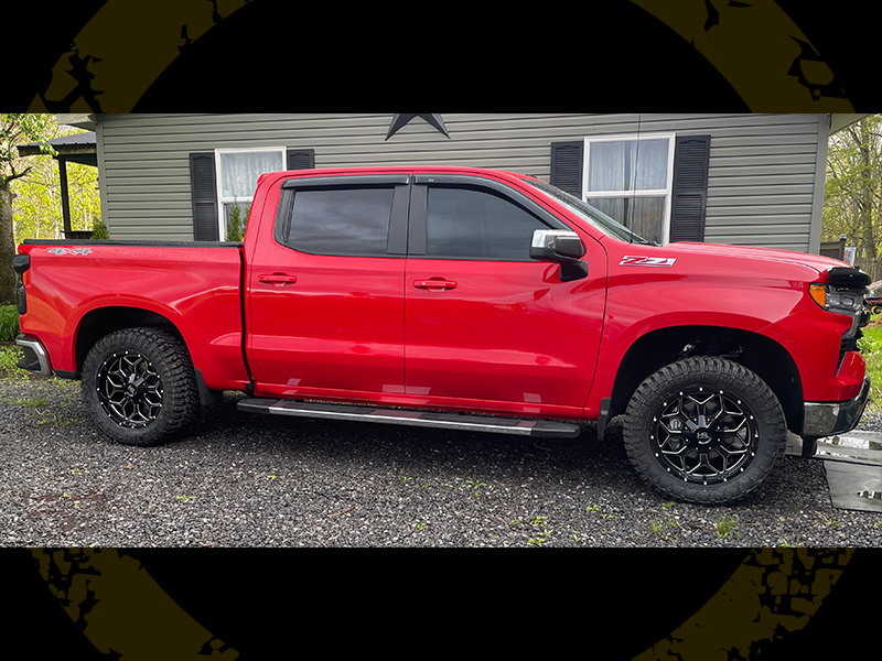 2024 Chevy Silverado Lt Hardrock H712 20x9 Radar Renegade 33x12 50r20 2024 Chevy Silverado Lt Hardrock H712 20x9 Radar Renegade 33x12 50r20