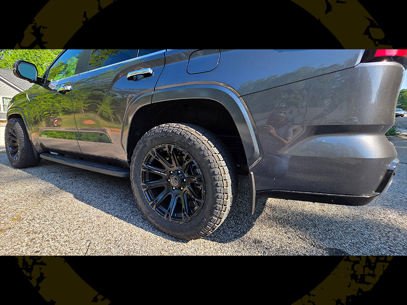 2025 Toyota Sequoia Black Rhino Diamondback Br020 20x9 Mastercraft Courser Trail Lt 265 60r20 2025 Toyota Sequoia Black Rhino Diamondback Br020 20x9 Mastercraft Courser Trail Lt 265 60r20