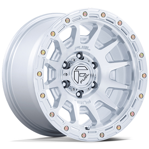 Fuel Fortress FC884 Gloss Silver With Machined Face