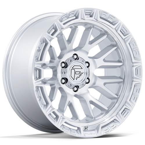 Fuel Rail FC890 Gloss Silver With Machined Face