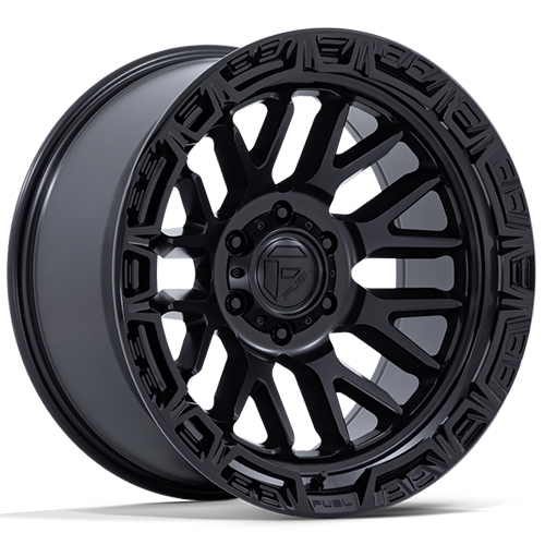 Fuel Rail FC890 Matte Black With Gloss Black Lip