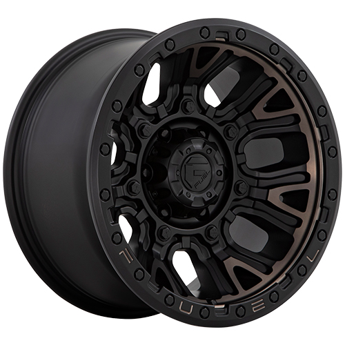 Fuel Traction D824 Matte Black W/ Double Dark Tint