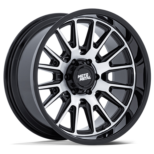 Moto Metal Tekton MO814 Gloss Black With Machined Face