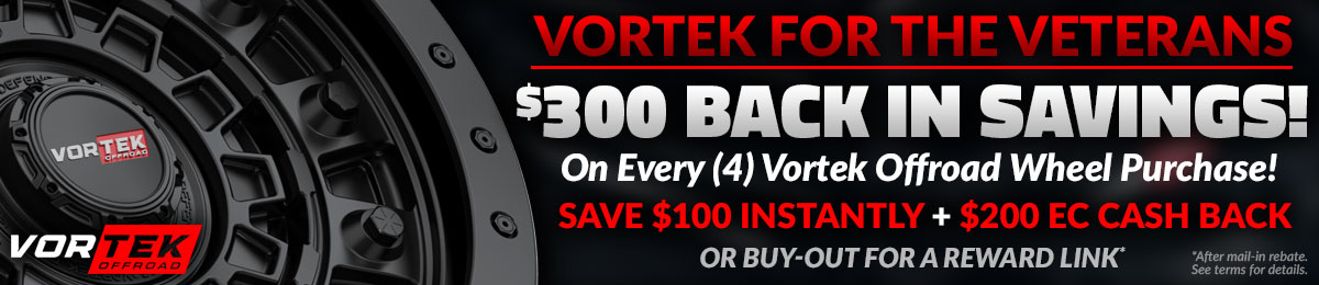 Vortek for the Veterans Banner